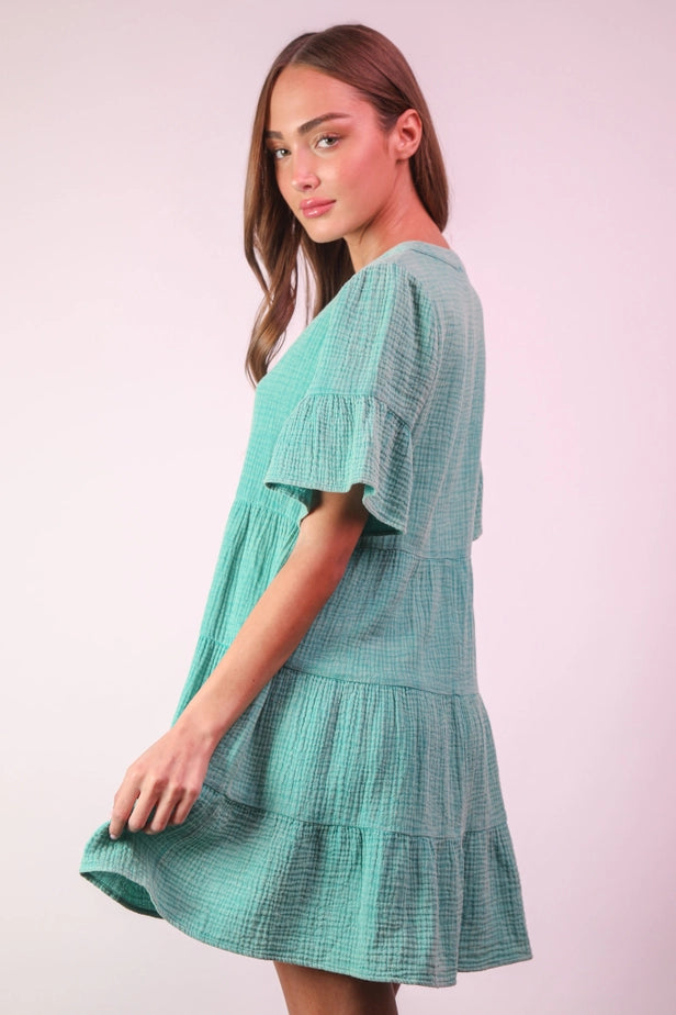 Gauze Baby Bell Dress