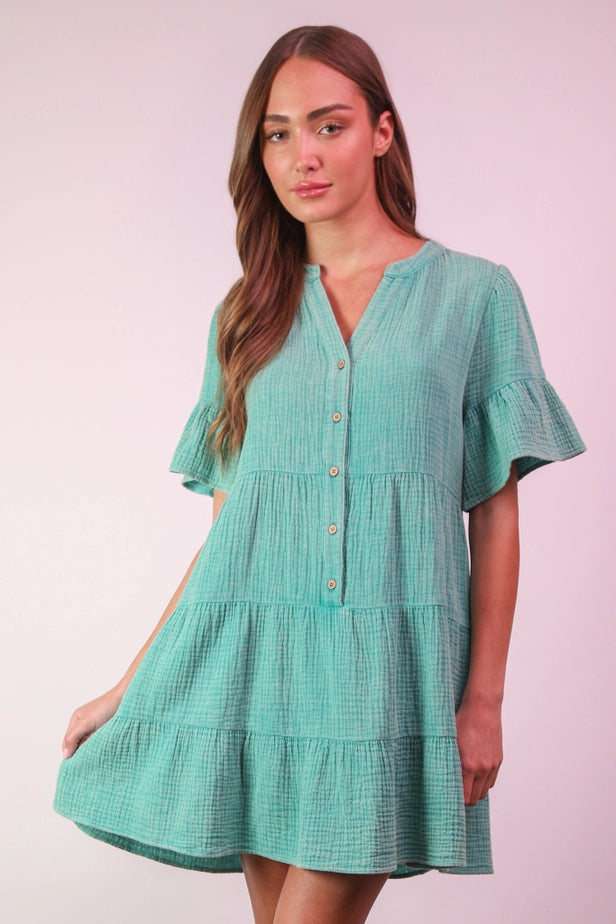 Gauze Baby Bell Dress