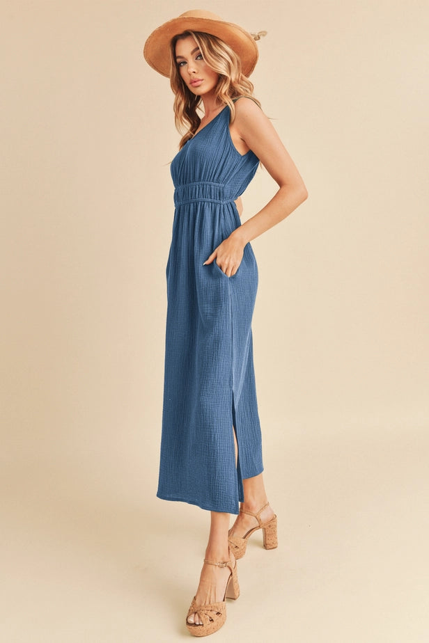 Darci Dress - Azure Blue
