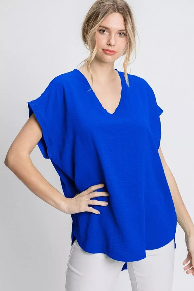 Cobalt Dolman Top
