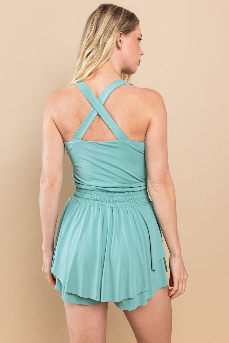 Sage Athletic Dress