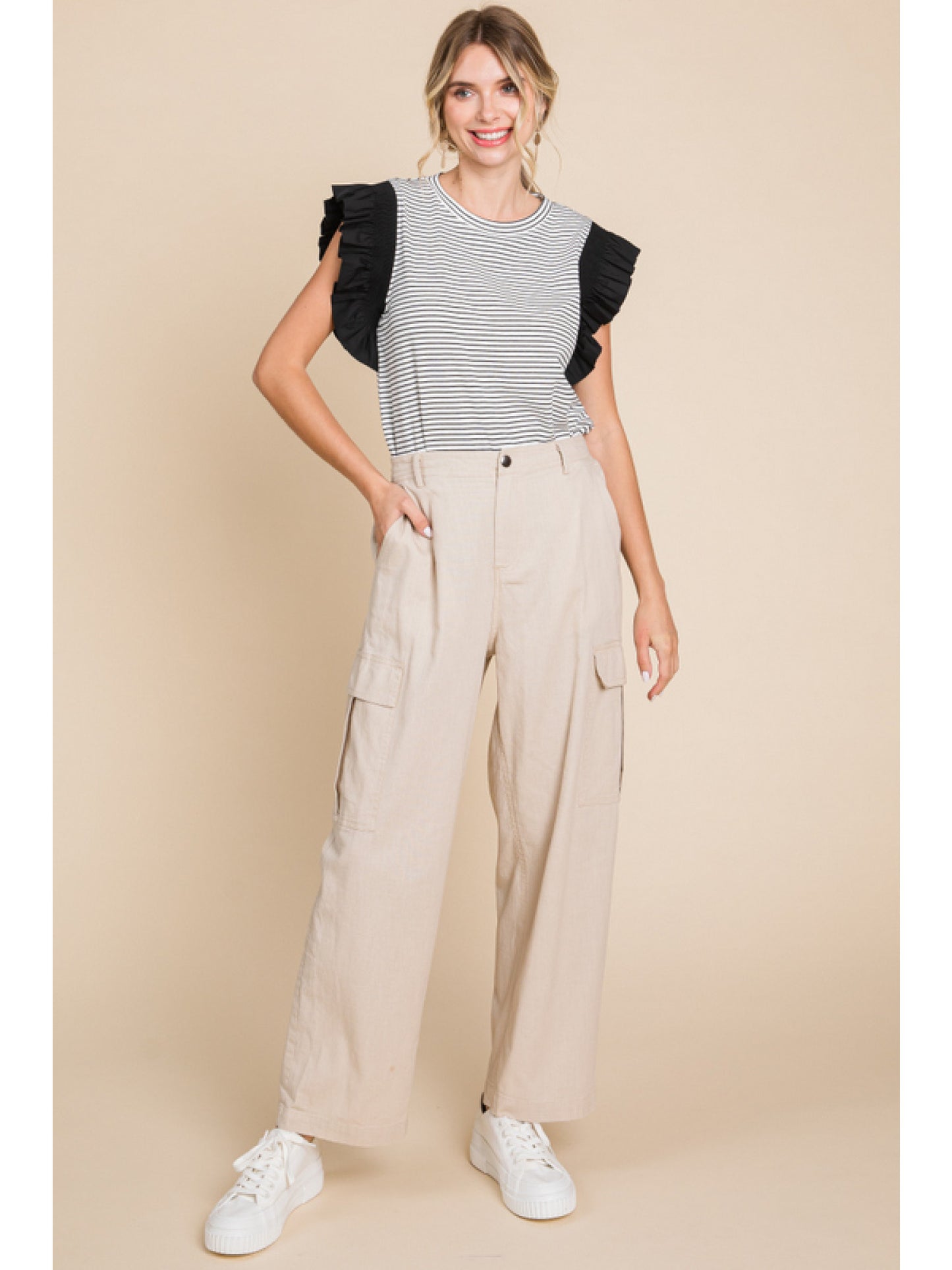 Solid Linen Pants