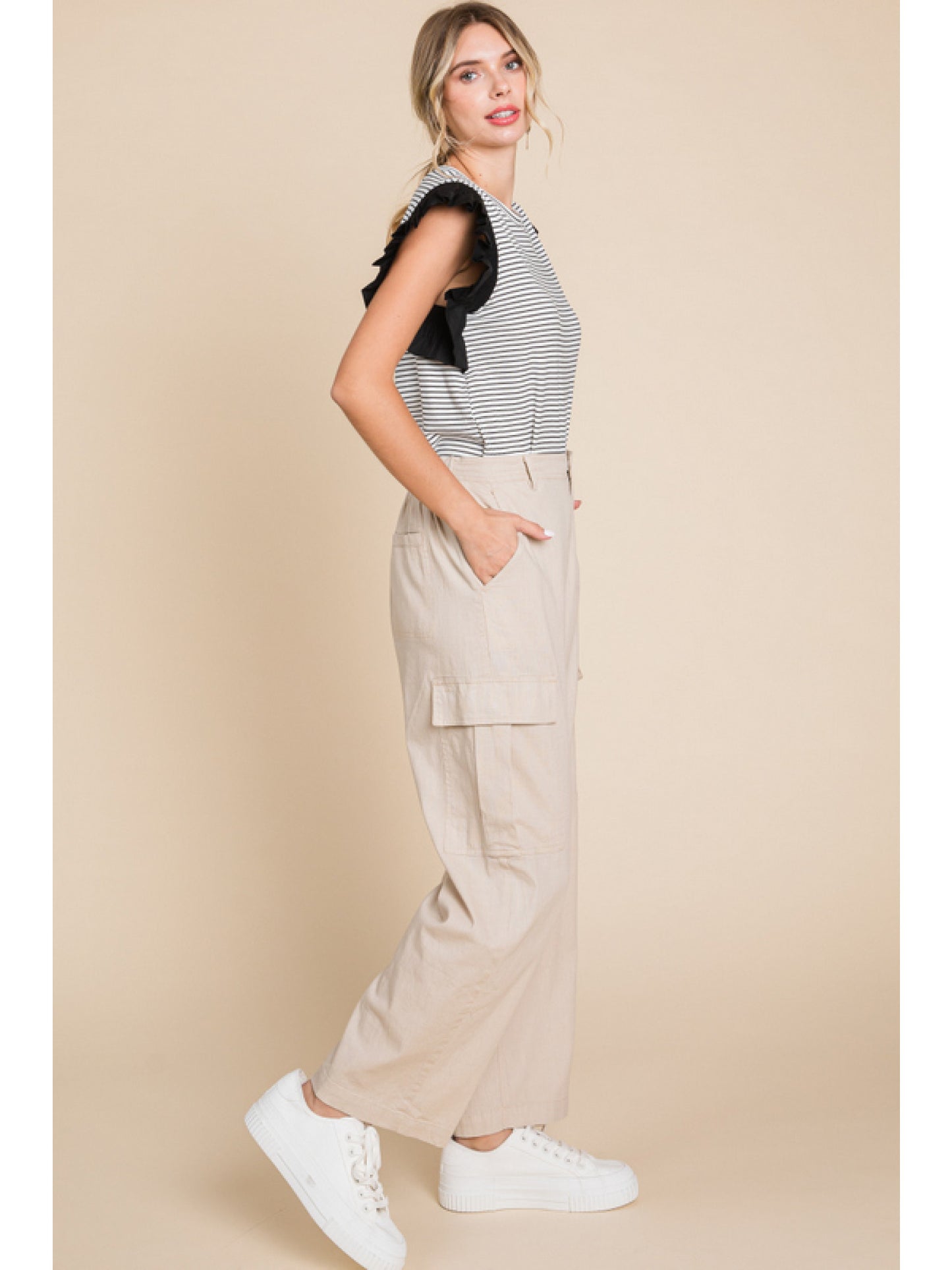 Solid Linen Pants