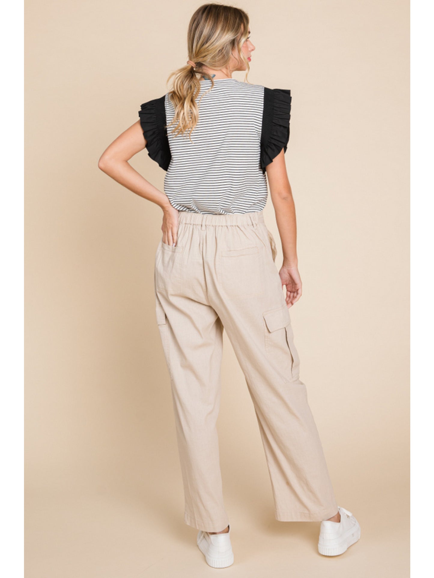 Solid Linen Pants