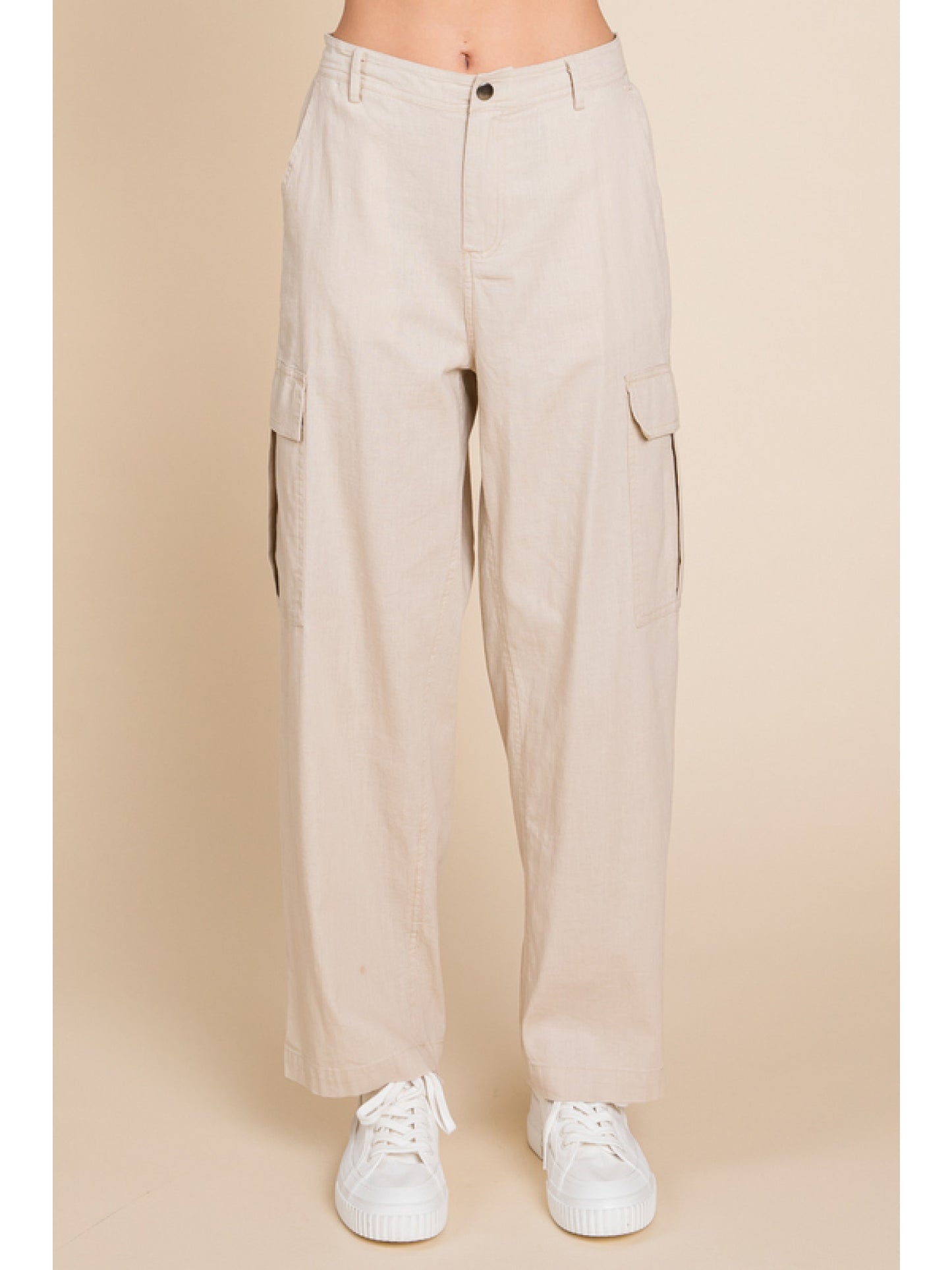 Solid Linen Pants