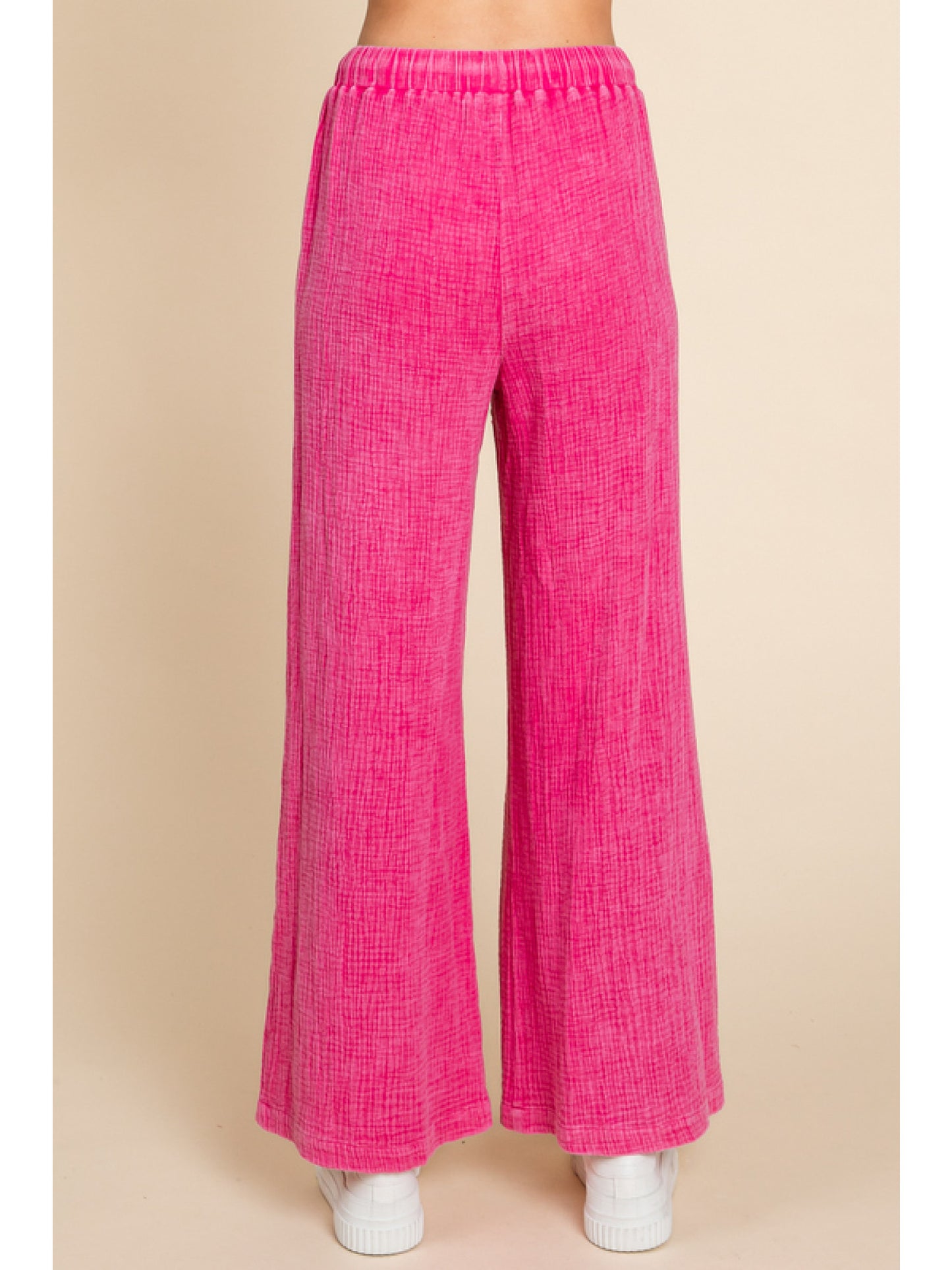 Pink Gauze drawstring