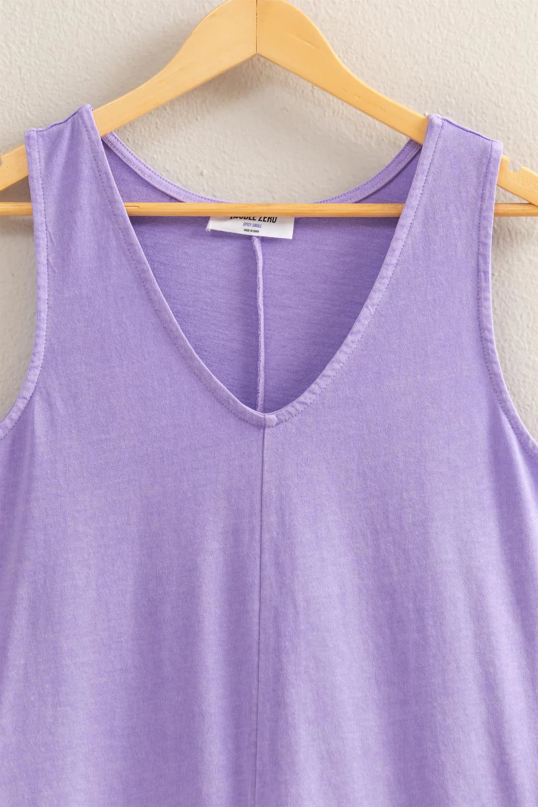 Cotton Romper ( Lavender)