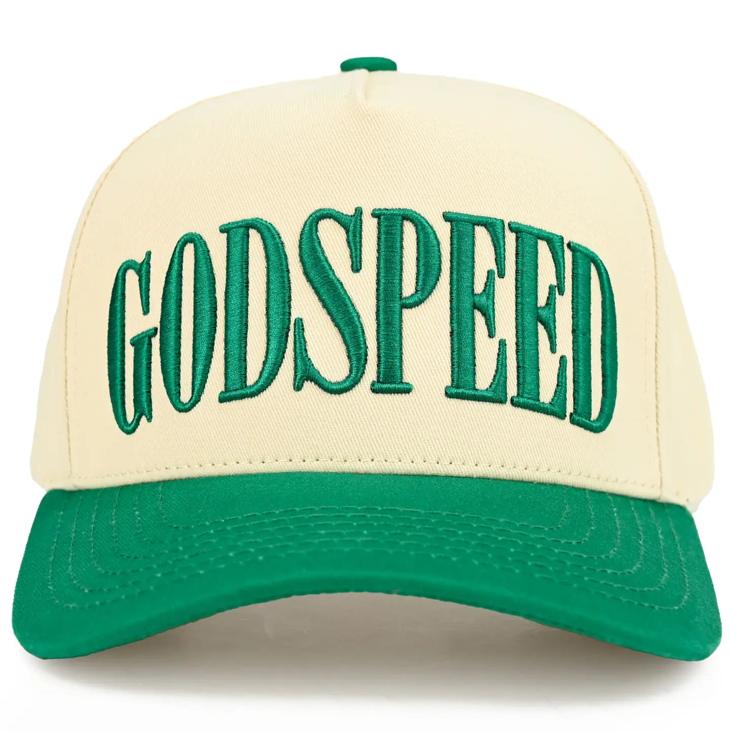 C.C Godspeed Letter Embroidery Trucker Cap