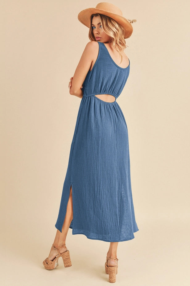 Darci Dress - Azure Blue