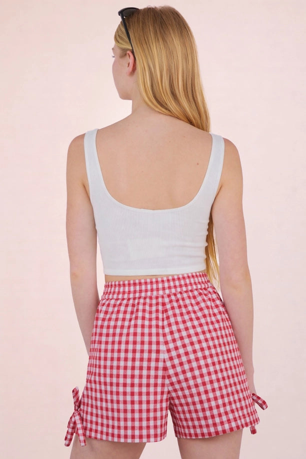 Seamless Ribbed Soft Knit Tank Top