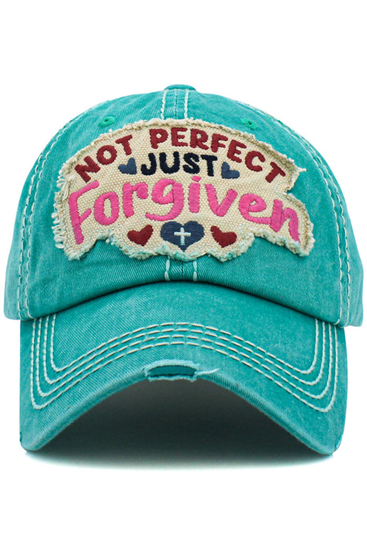 Not Perfect Just Forgiven Hat