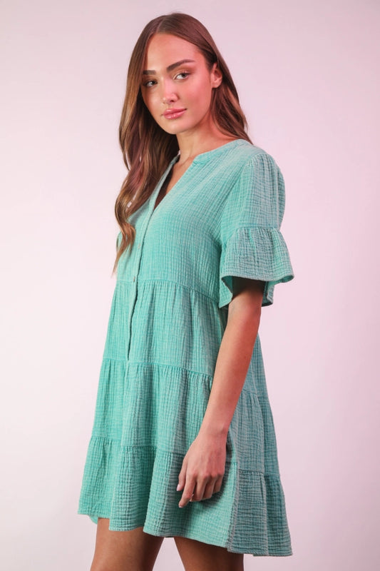 Gauze Baby Bell Dress