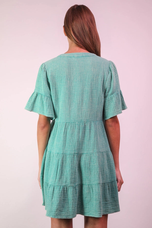 Gauze Baby Bell Dress