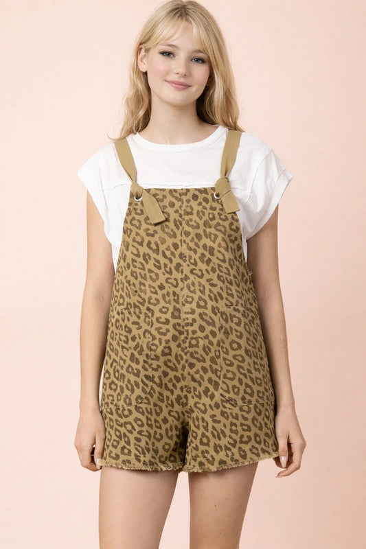 Leopard Romper
