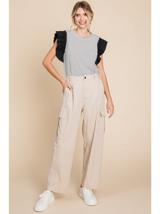 Solid Linen Pants