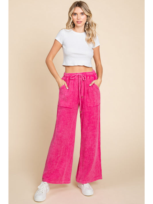 Pink Gauze drawstring